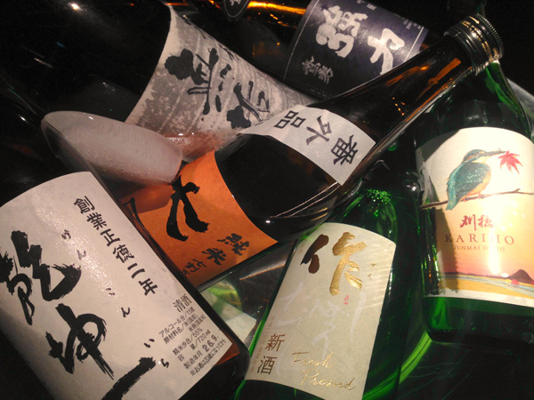 日本酒の会。