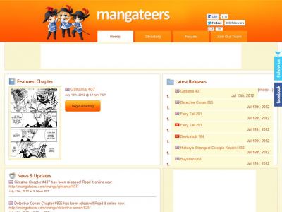 mangateers com